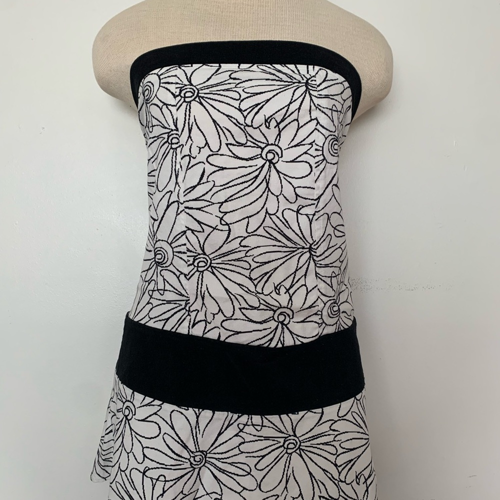 Strapless 60s Inspired Top